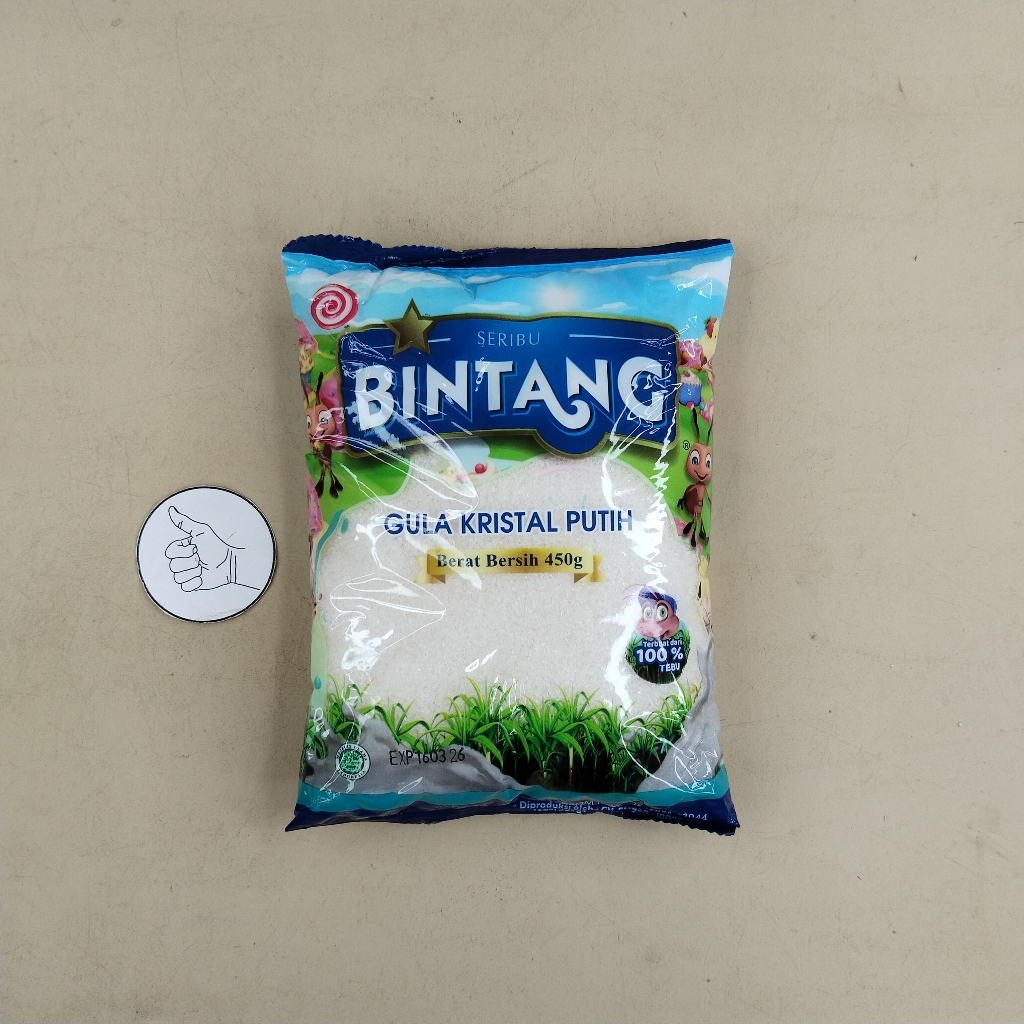 

Gula bintang kristal 450 gr