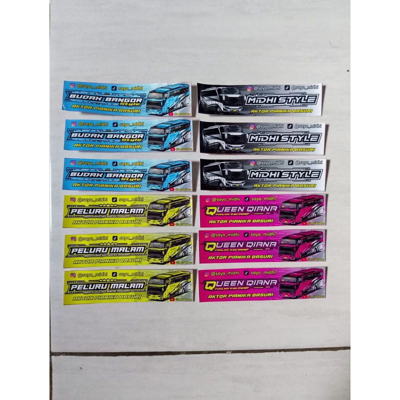 

stiker bus aktor pianika saya midhi