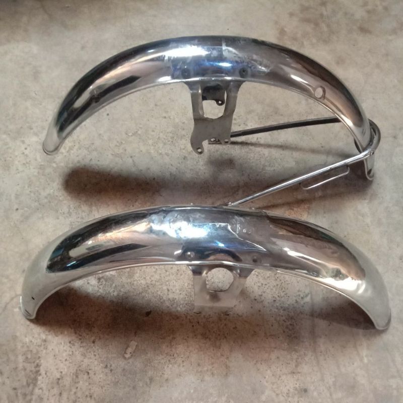 Spakbord spakbor Slebor Depan Ori Original Copotan Honda Gl 100 125 Gl100 Gl125 Lama Tua Old Tahun 7