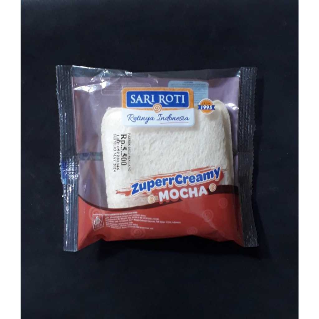 

SARI ROTI ZUPERR CREAMY MOCHA 45G