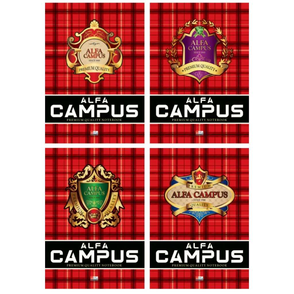 

1 Pack - Buku BESAR ALFA CAMPUS 36 Lembar - Ukuran B5 (isi 10 Buku)