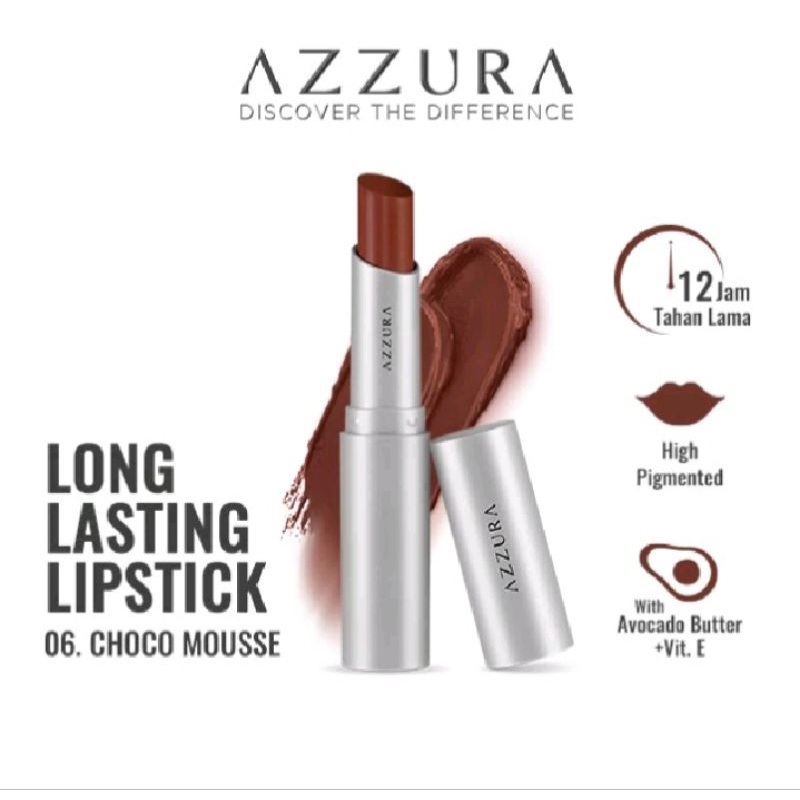 ❤NARTISHOP❤  AZZURA LIPSTIK LONGLASTING LIPSTIK TAHAN LAMA  ORIGINAL