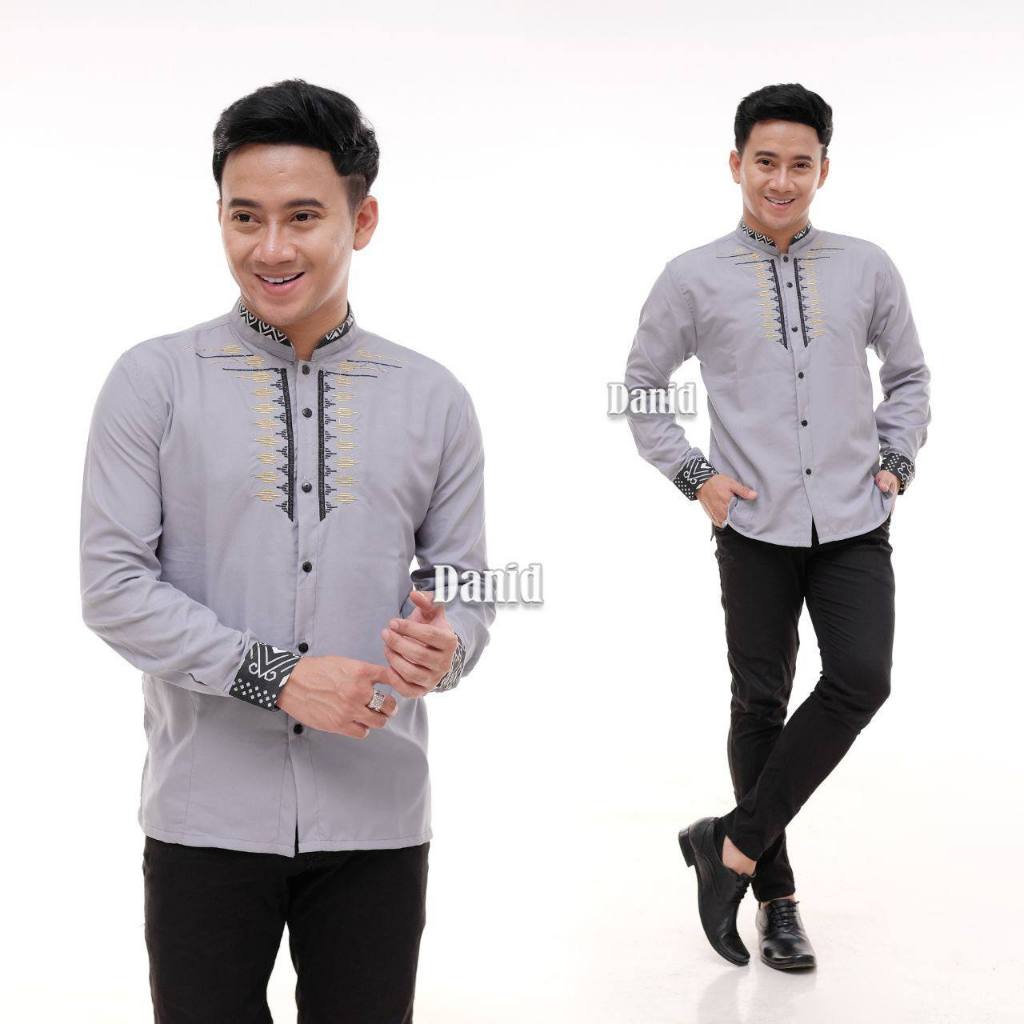 baju koko hadroh lengan panjang terlaris