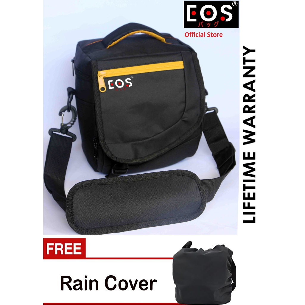 EOS - Tas Kamera Eos Kenshin muat DSLR Mirrorless lensa free raincover