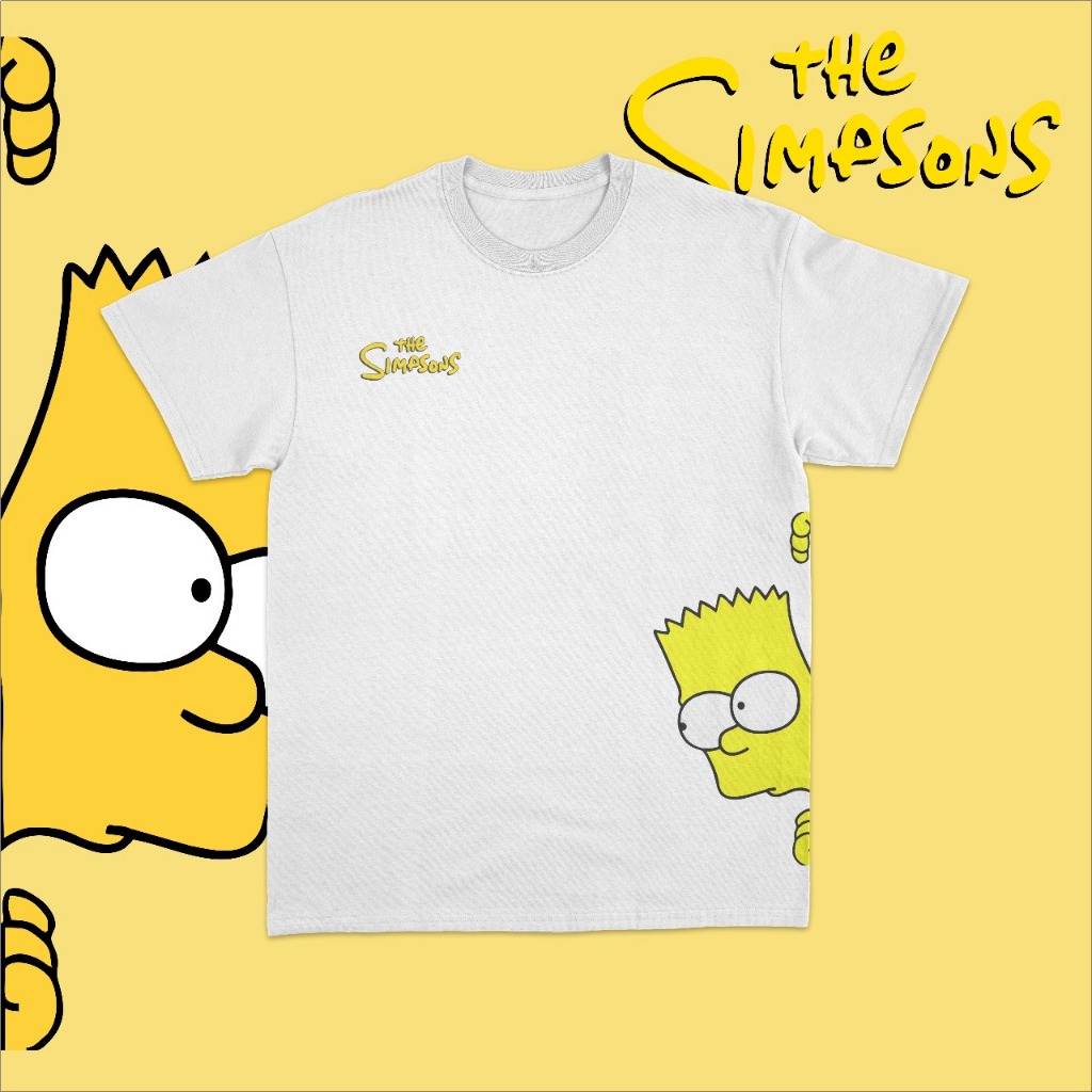 TSHIRT SIMPSON / BAJU BART SIMPSON / KAOS SIMPSON / BISA COD