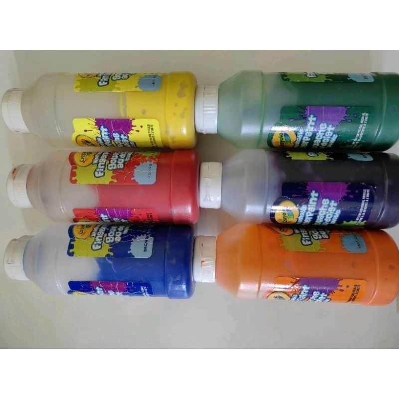 

Crayola Washable Fingerpaint For Kids (Preloved)