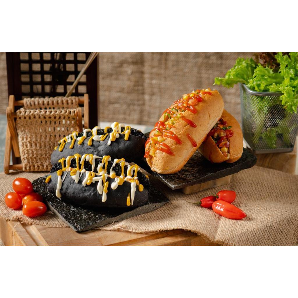 

Roti Hotdog Sehat - Roti Sehat - Healthy Bread - Healthy Hotdog