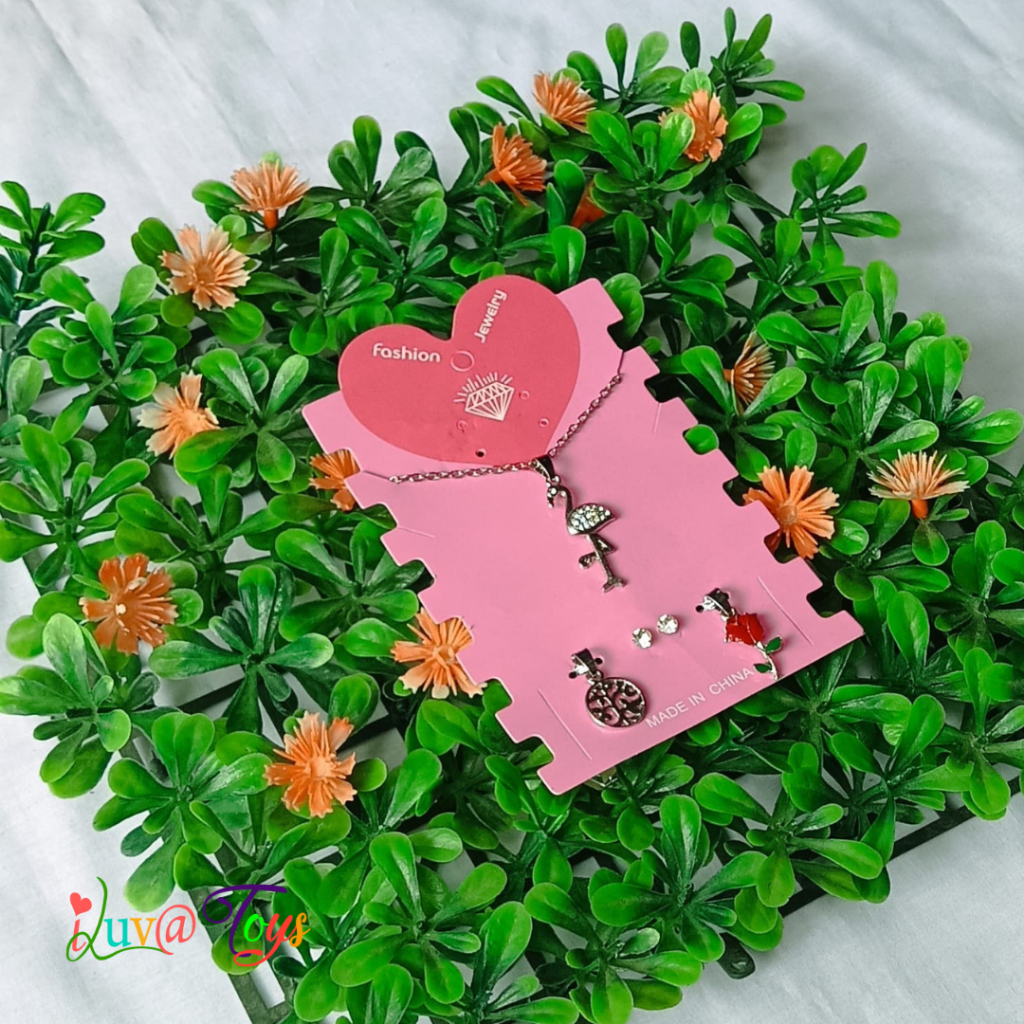 Set perhiasan Kalung dan Anting Kalung angsa Kalung kupu-kupu | 7741 7740 [TERMURAH]