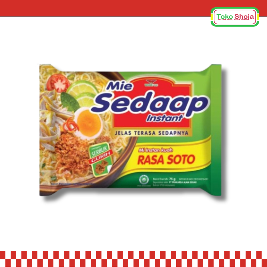 

Mie Sedaap Instan Soto Kuah