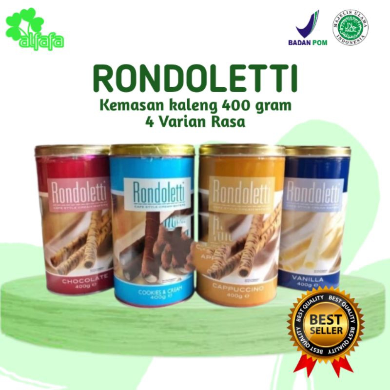 

Rondoletti wafer roll sultan