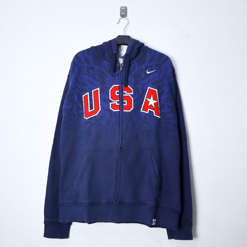 ZipHoodie Nike Team Hockey USA Full Print