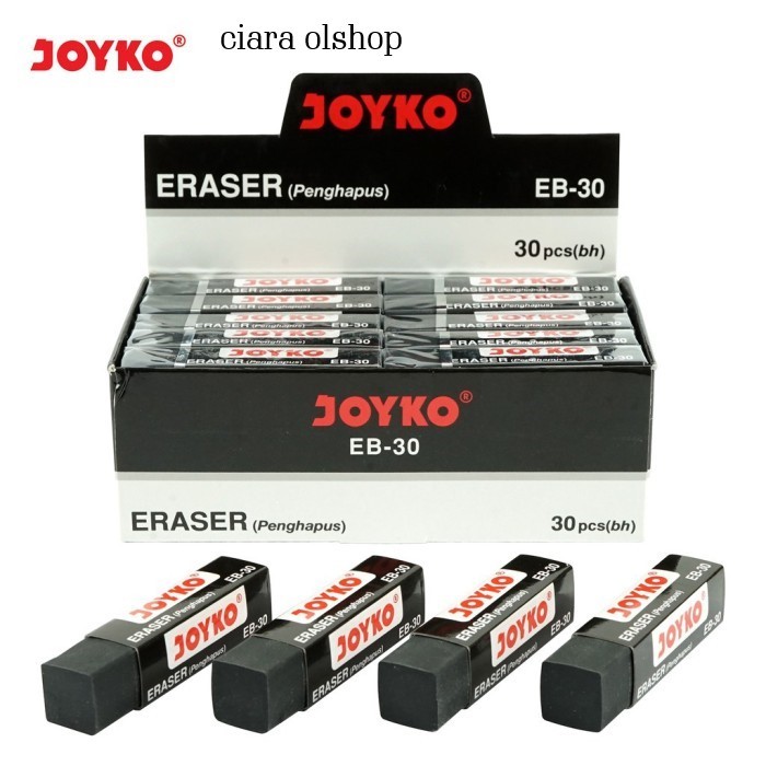 

(1 PAK ISI 30 pcs) PENGHAPUS JOYKO EB-30 / ER-30W ATK GALERY