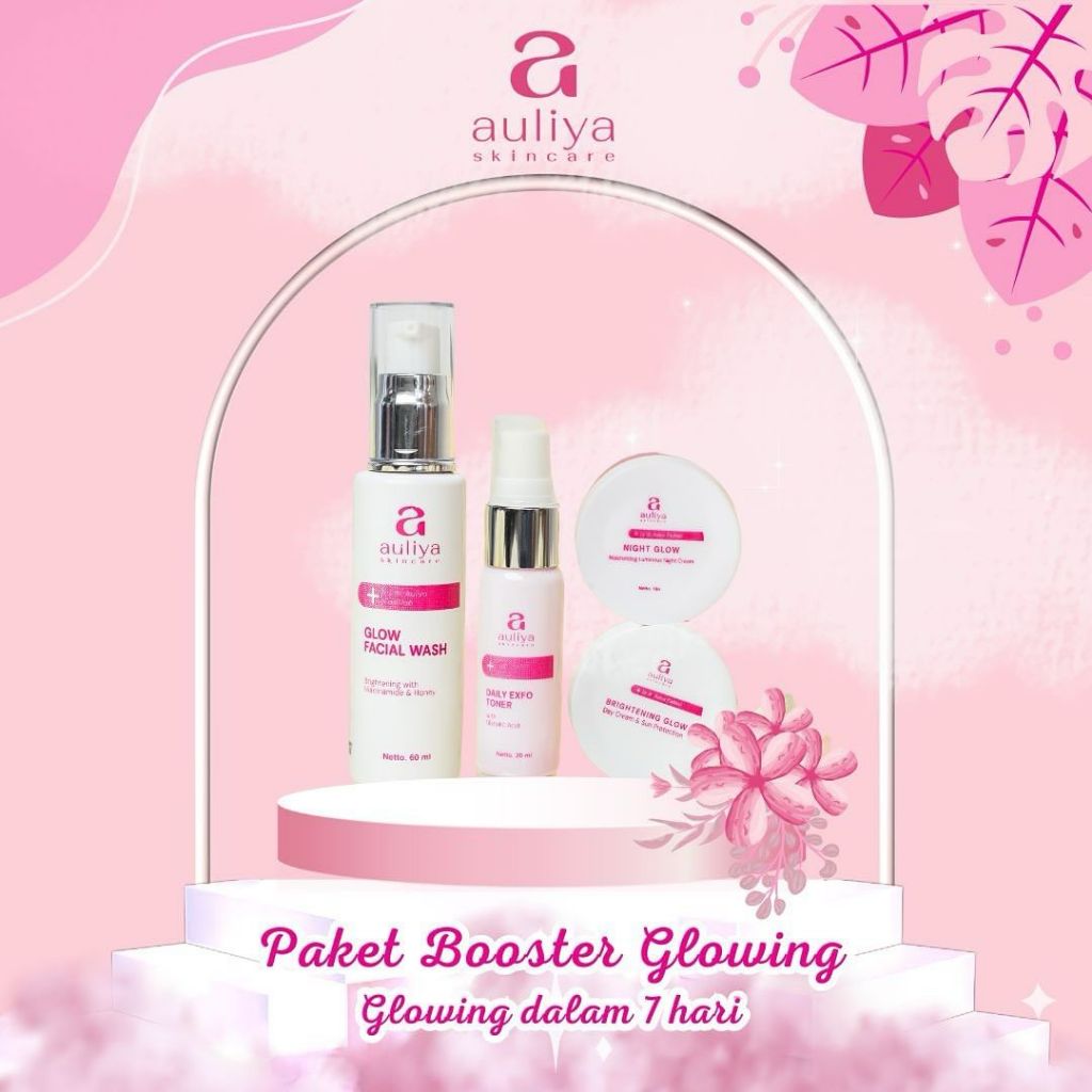 Auliya Skincare - Paket Booster Glowing Package