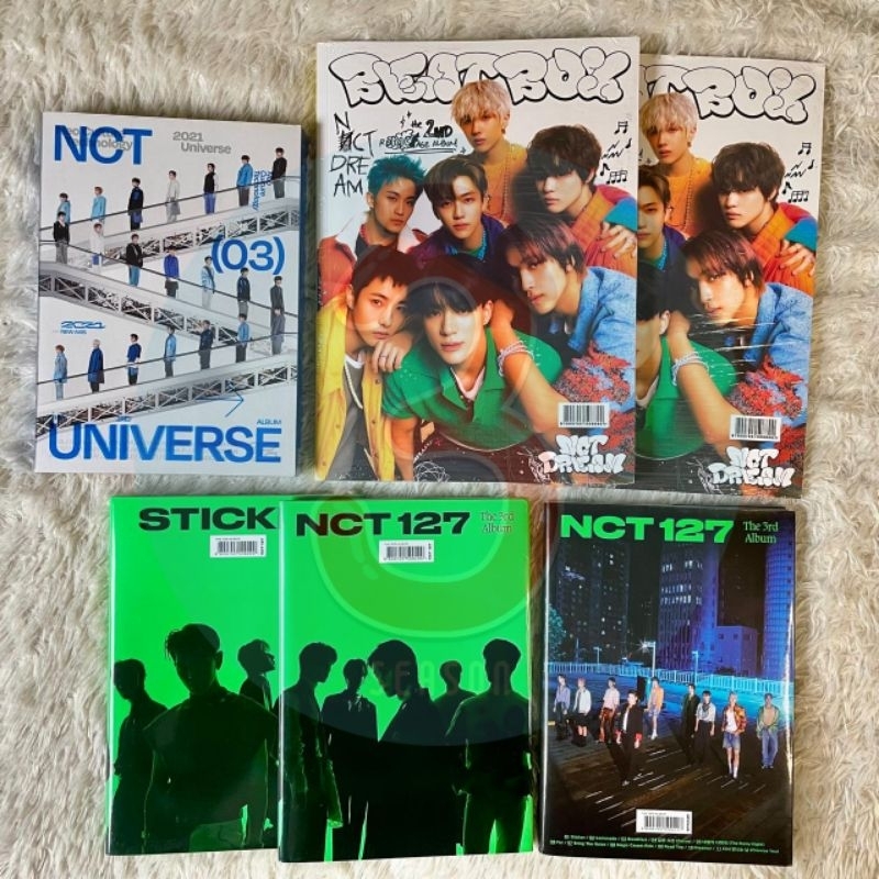 [ALBUM ONLY] NCT Universe - NCT Dream Beatbox - NCT 127 Sticker - Aespa Girls