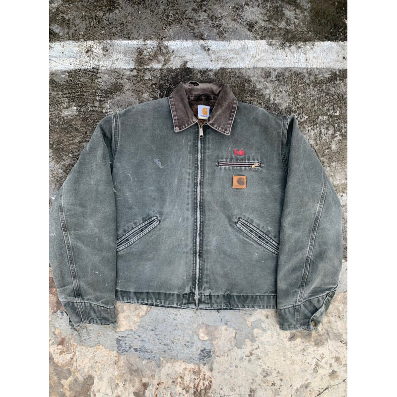 Carhartt Detroit J97 Mos grenn