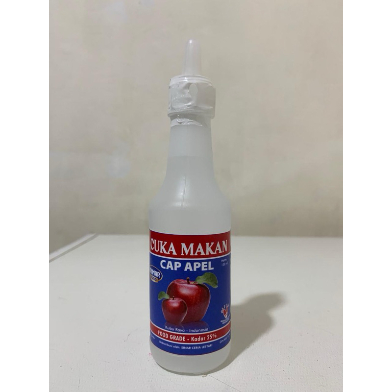 

CUKA MAKAN CAP APEL 150 ML