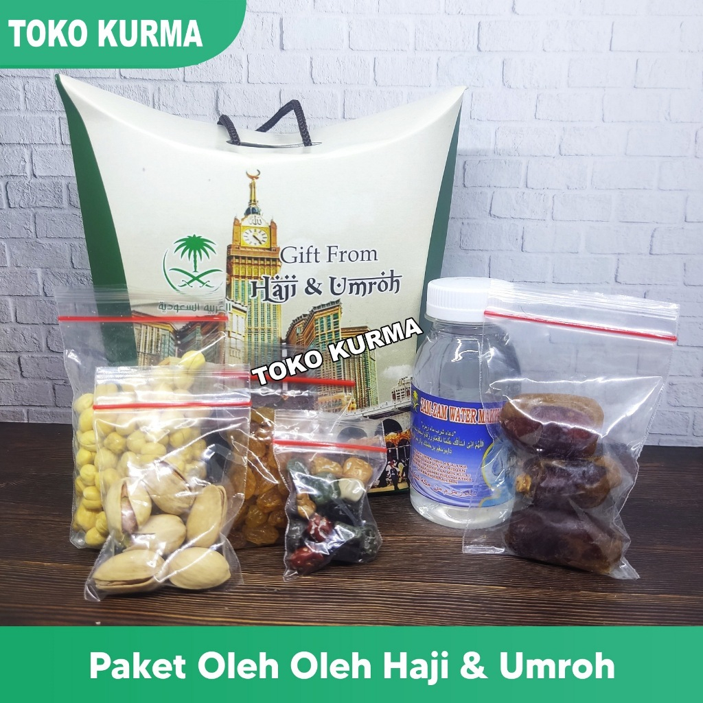 

Paket Komplit Oleh-Oleh Haji dan Umroh [Dus tali/Hampers]
