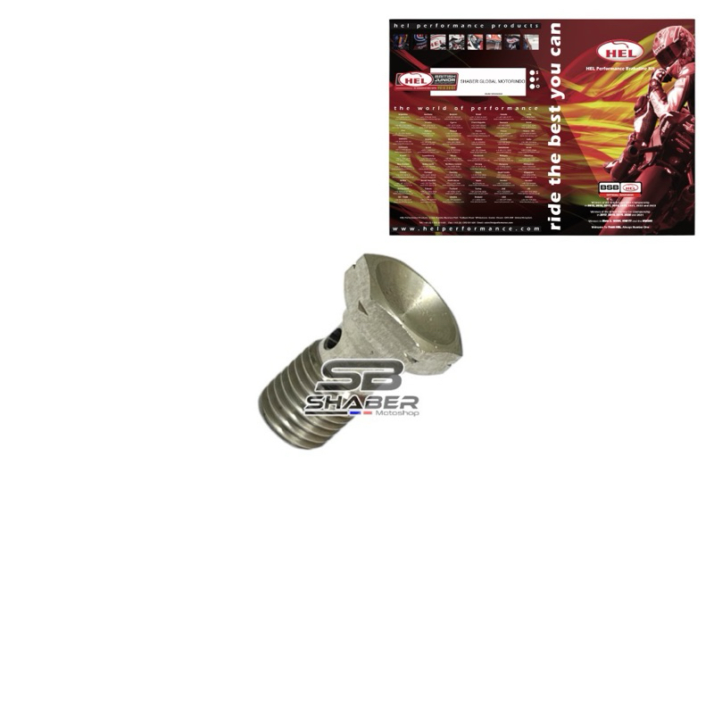 Baut Banjo Hel Drat Kasar kaliper Brembo Frando KTC M10 X 1.25MM