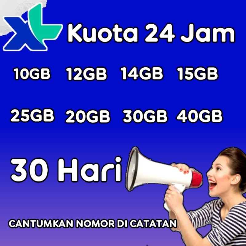 Inject Kuota XL tanpa di bagi 30 hari