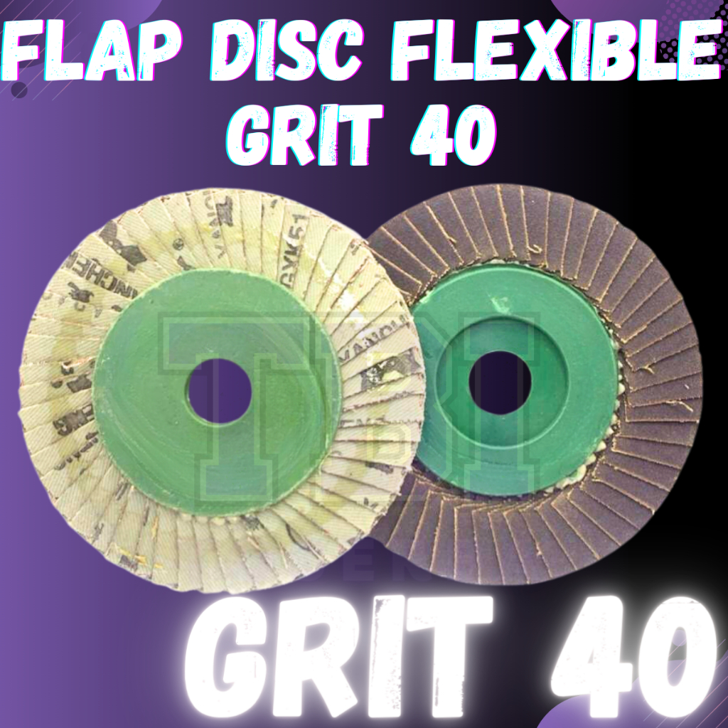 Flap Disc Amplas Susun Flexible Grit #40