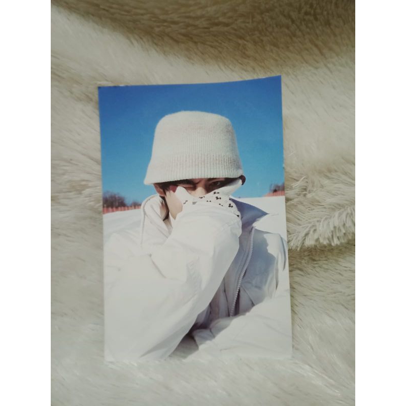 postcard taehyung winter package 2021