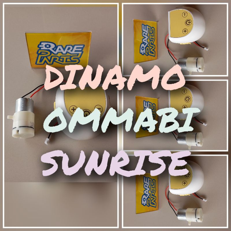 Dinamo Pompa ASI Ommabi Sunrise Motor Vacuum Hisap Vakum Atasi Hisapan Lemah