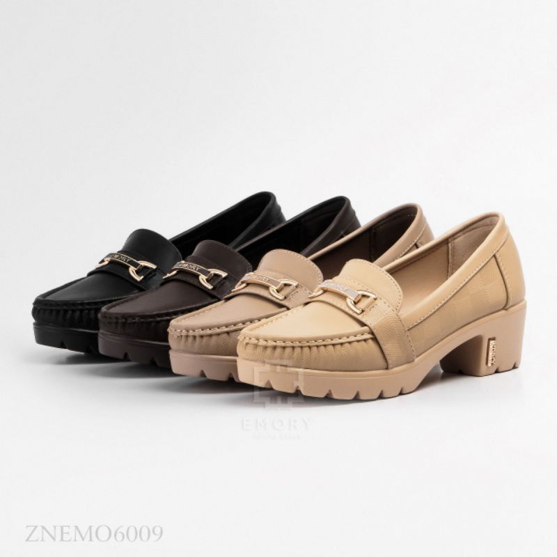 EMORY LEVARYN ZNEMO6009 SEPATU HAK KOTAK SEPATU KANTOR