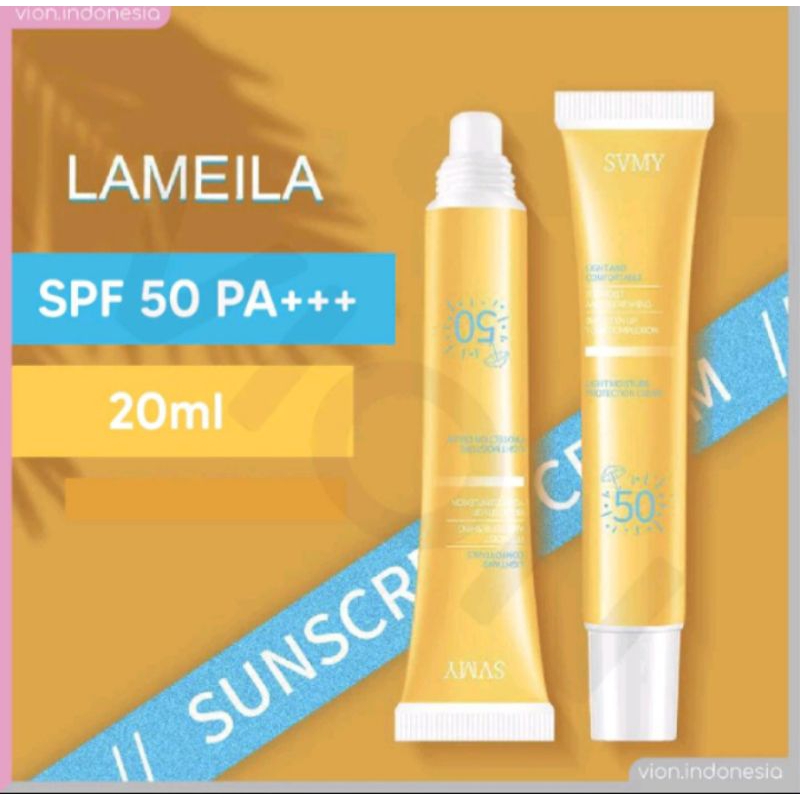 J&K SVMY Sunscreen Mini Sunblock SPF 50 PA+++Hydrating Sun Protective Sunscreen Wajah