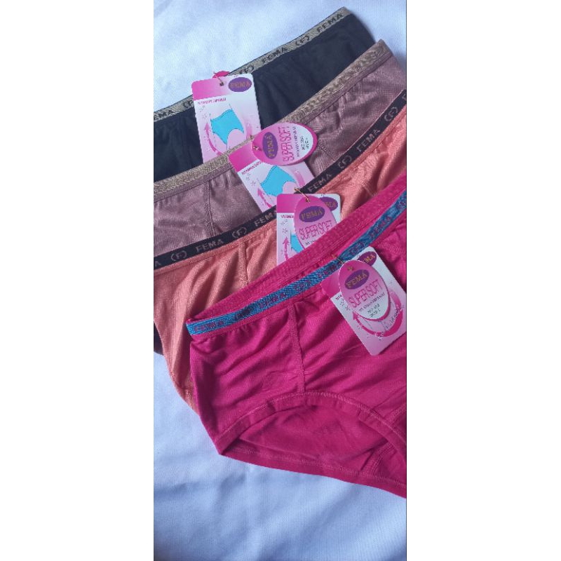 CD Fema wanita 6 pcs/ 12 pcs lusinan