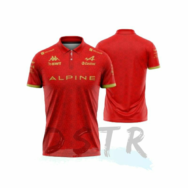 Jersey F1 Alpine 2024 Formula One Special GP China Fullprint