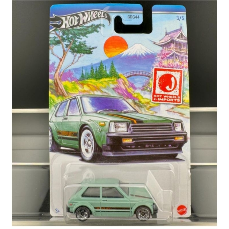 Hot wheels 81 toyota starlet kp61