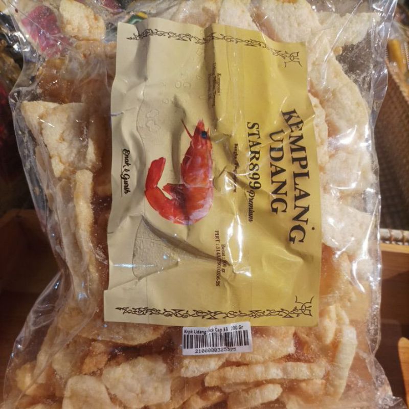 

Kerupuk Udang Stik Cap 33 200gram