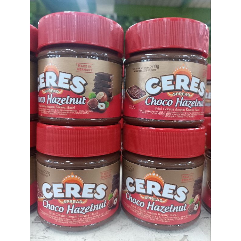 

ceres spread hazelnut 200gr