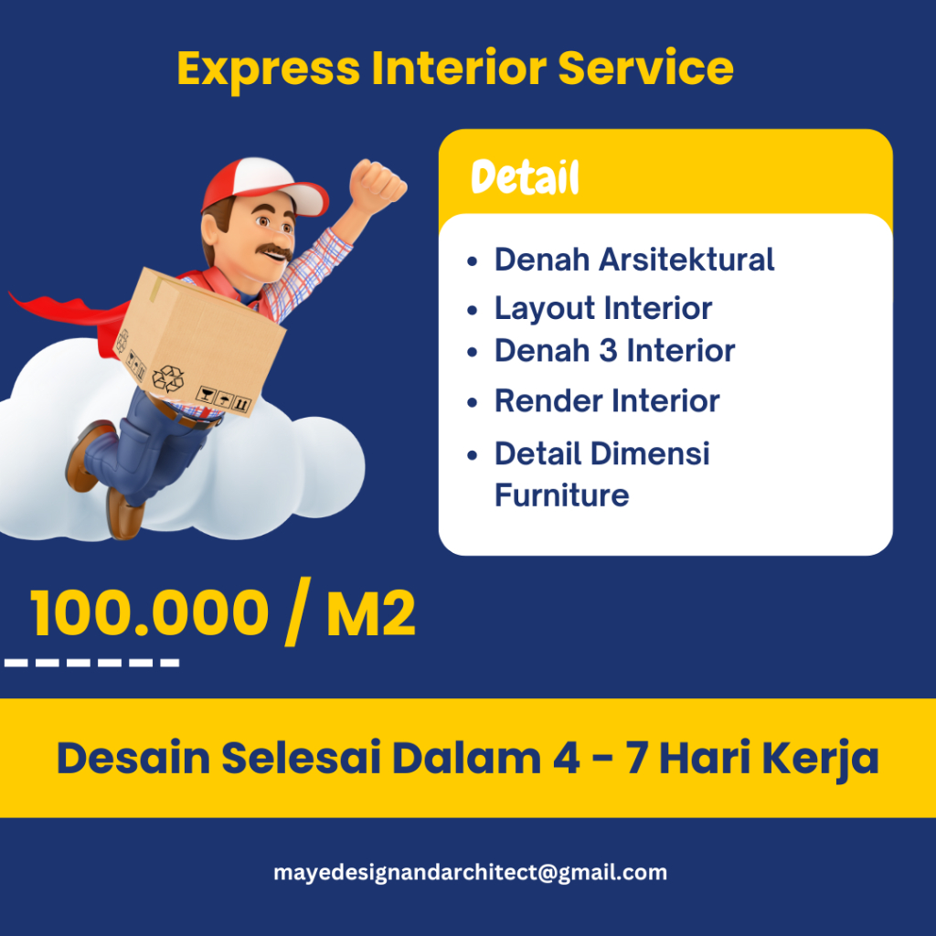 Design Interior Kamar Apartemen Toko Rumah Premium Murah