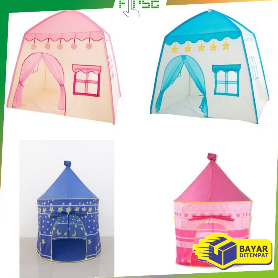 MENARIK COD FHM128 M129 Mainan Tenda Anak el Rumah Tenda Castle Anak Mainan Rumah Rumahan Tenda Camp