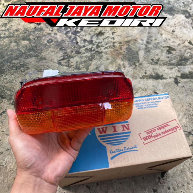 STOP ASSY LAMPU BELAKANG LAMP F1ZR FIZR F1 ZR FORCE 1 F1 2T ORIGINAL WIN