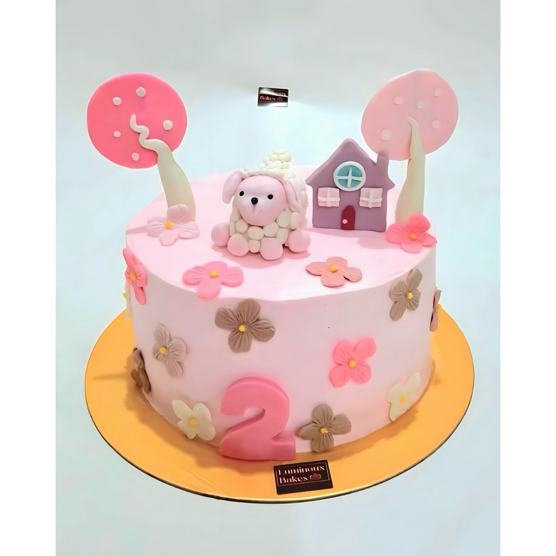 

PINK SHEEP 3D FONDANT CUSTOM CAKE