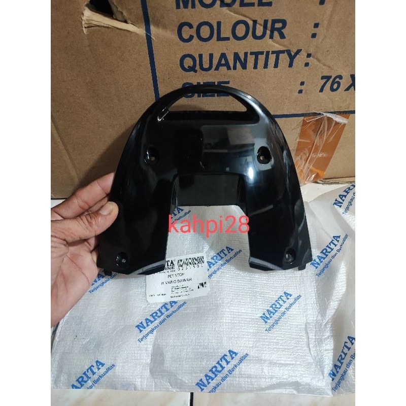PET STOP TUTUP COVER BODY BELAKANG VARIO 110 LAMA OLD