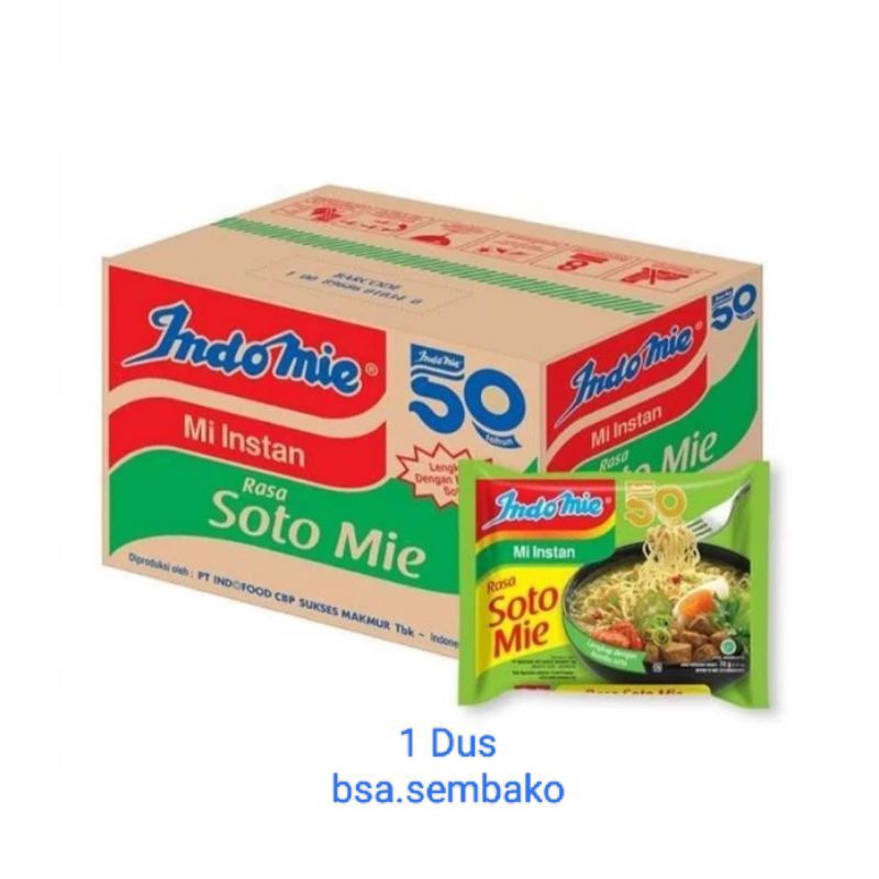 

Indomie Soto 1Dus 40pcs Termurah