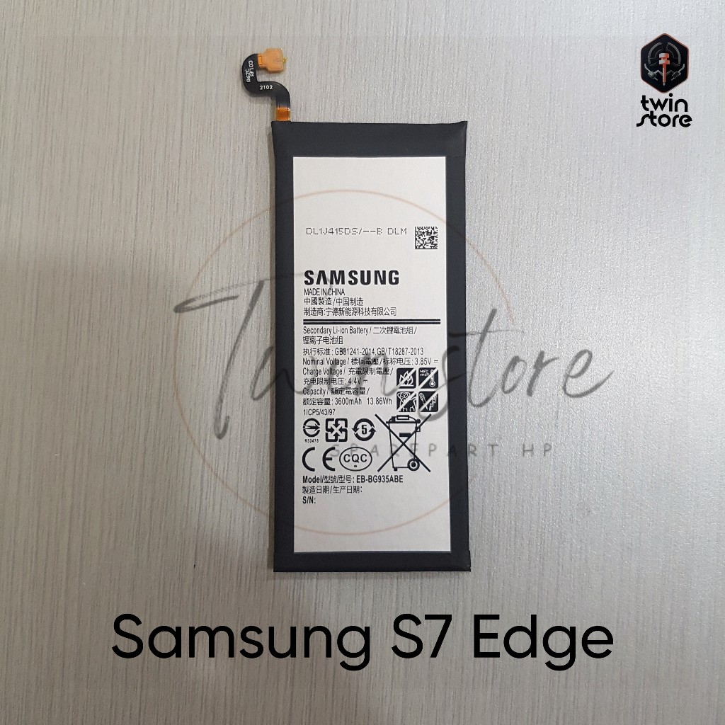 Battery Baterai Batere Samsung S7 Edge