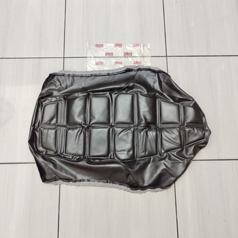 sarung jok kulit jok yamaha RX king RX-king cobra full black hitam original japan
