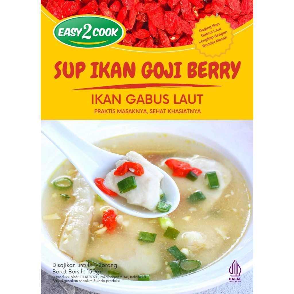 

E2C - Sup Ikan Goji Berry (Gabus Laut)