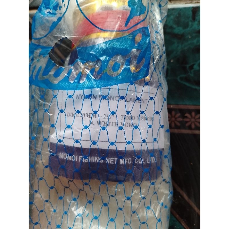 JARING IKAN MOMOI 0.20 2½ INCH 70MD/80YDS YOKO JARING MOMOI