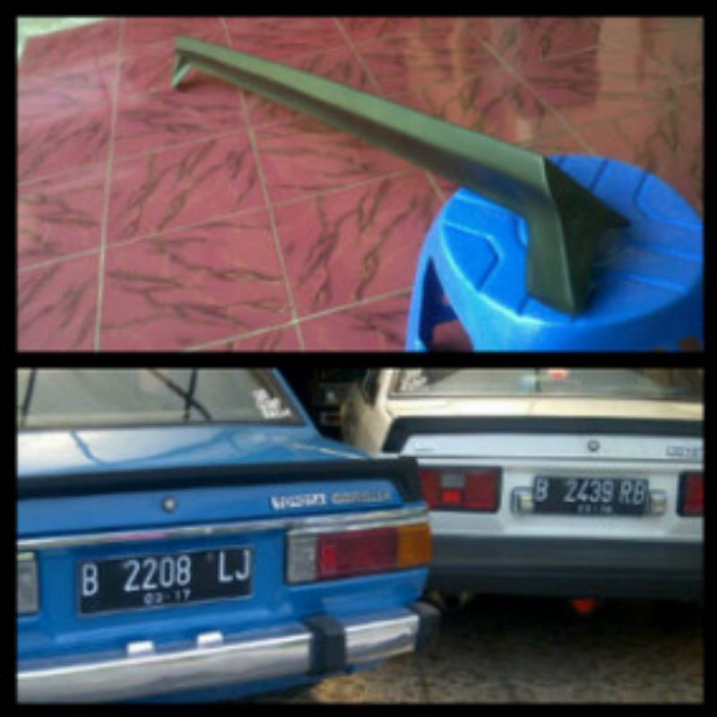 Ducktail Foha Corolla DX (cat bisa request)