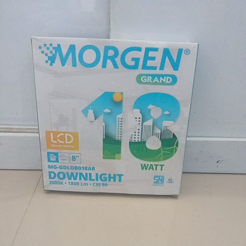 Lampu Led Downlight Morgen 18 watt