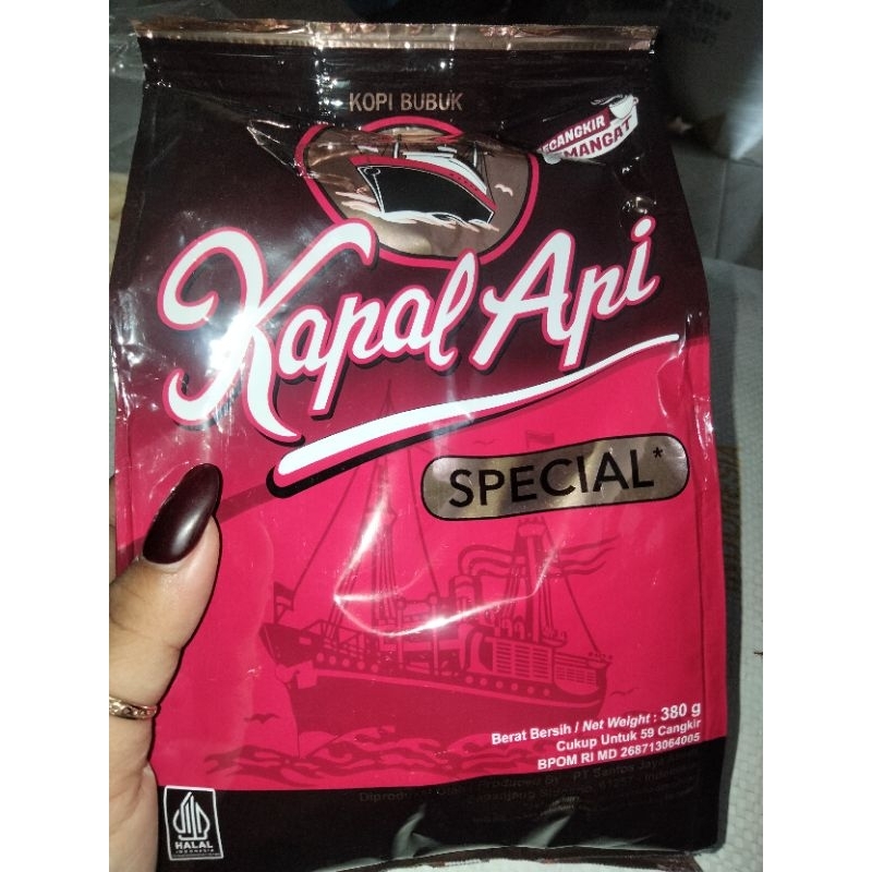 

Kopi Kapal Api Tanpa Gula 380gram