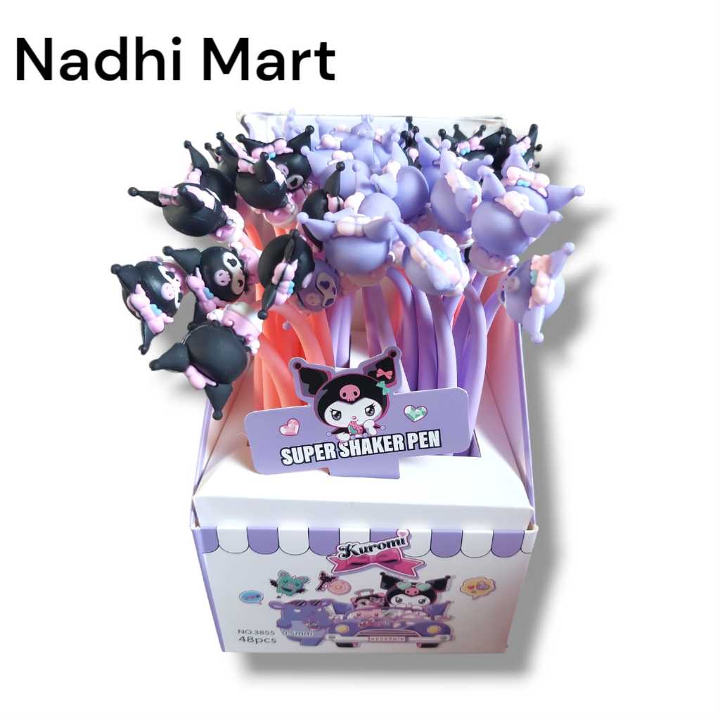 

BP LENTUR 3855 KUROMI / PULPEN LENTUR KUROMI / PULPEN ELASTIS LUCU