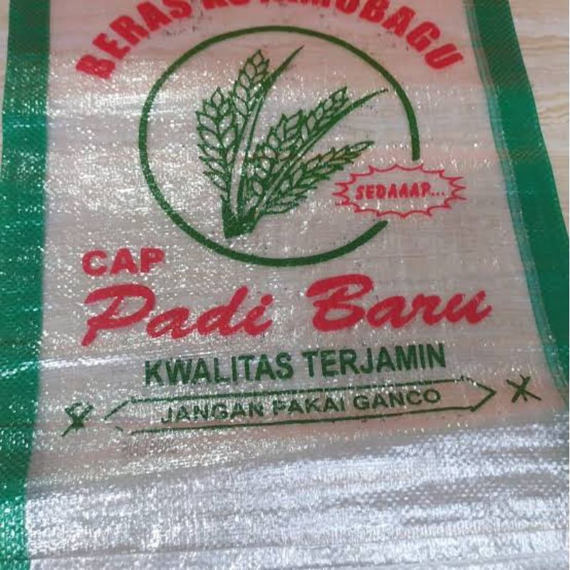 sablon karung beras 25 kg