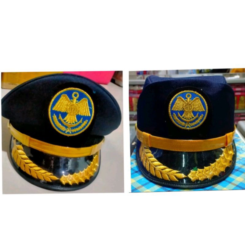topi pet dishub pria dan wanita