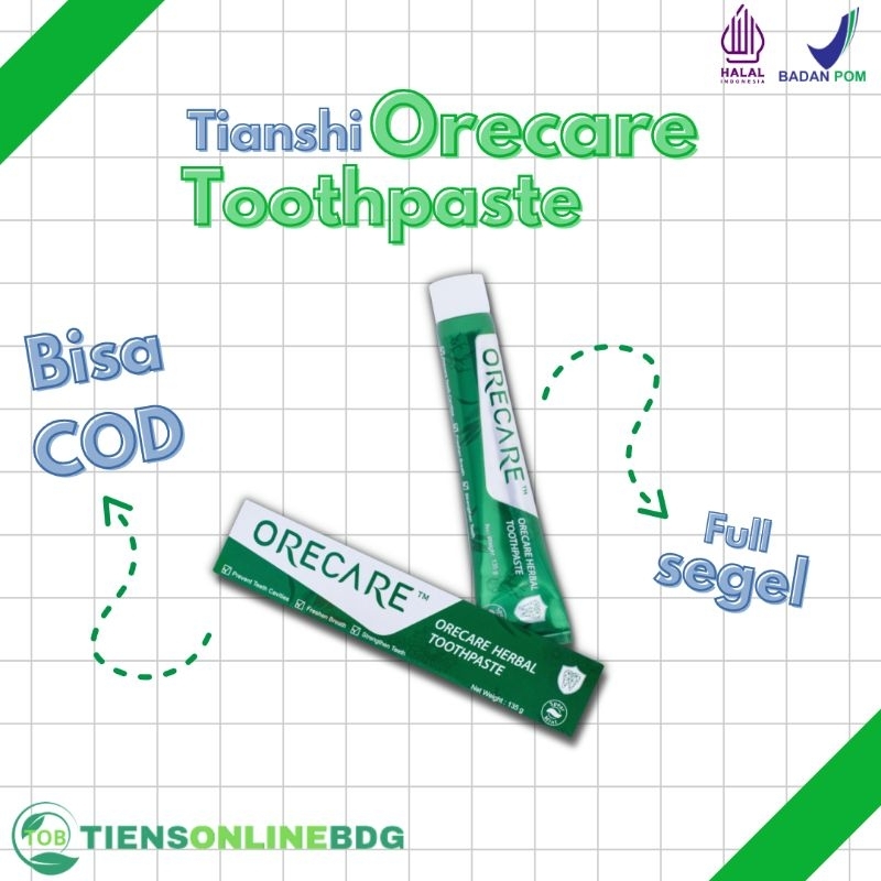 ORECARE odol pemutih gigi ||SUPER WHITENING TEETH ORIGINAL